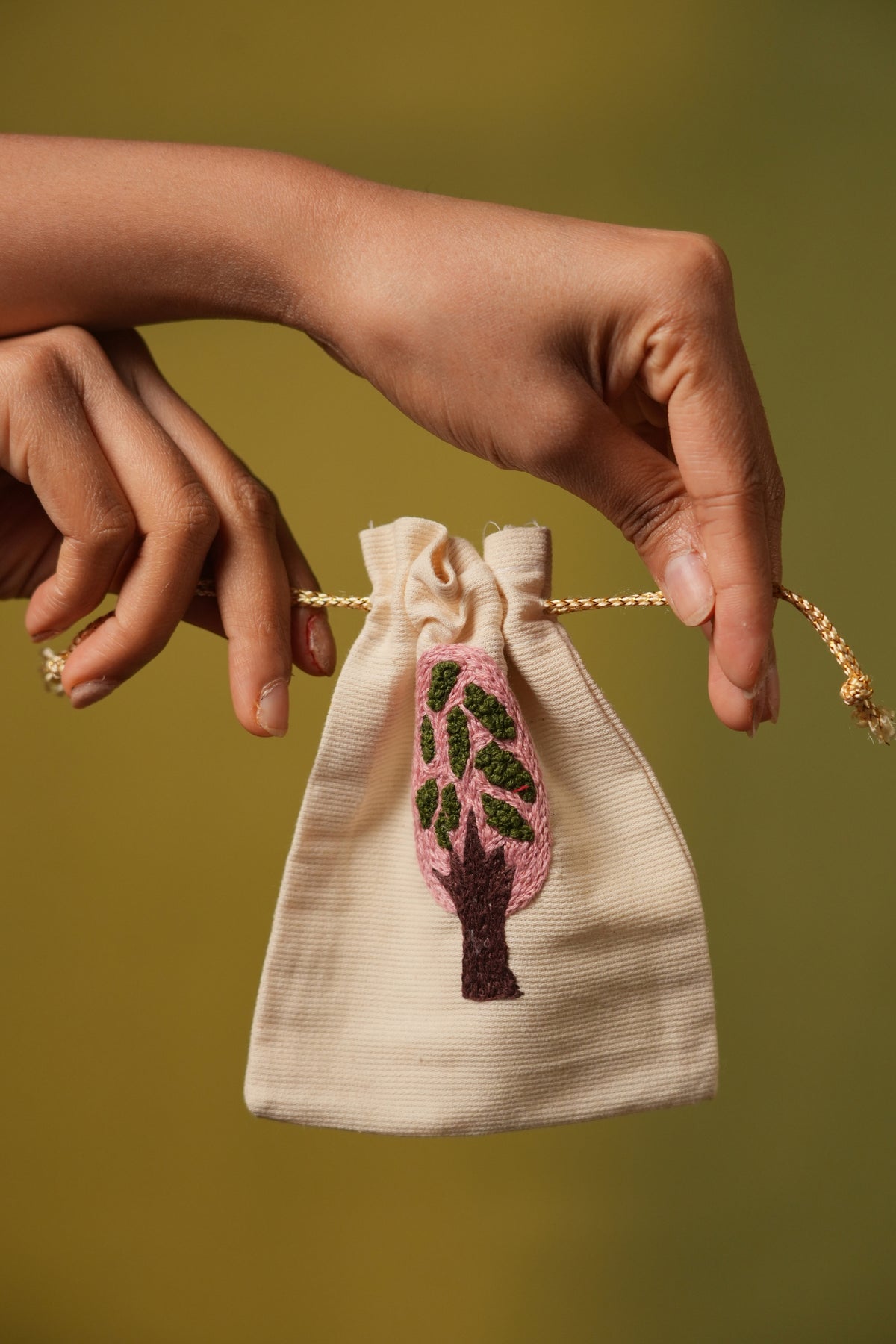 Pink Panchvati Potli