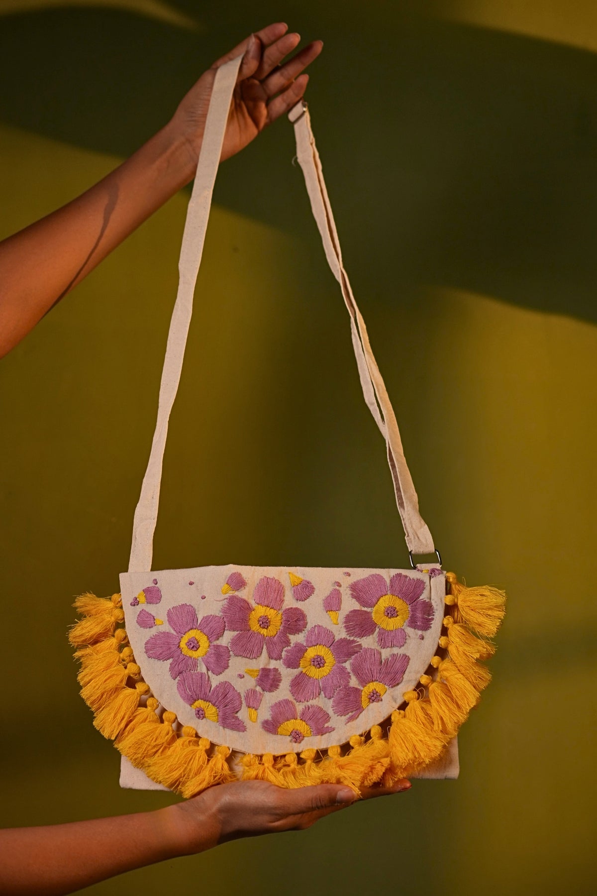 Bagh-e-Gul Handcrafted Sling Bag