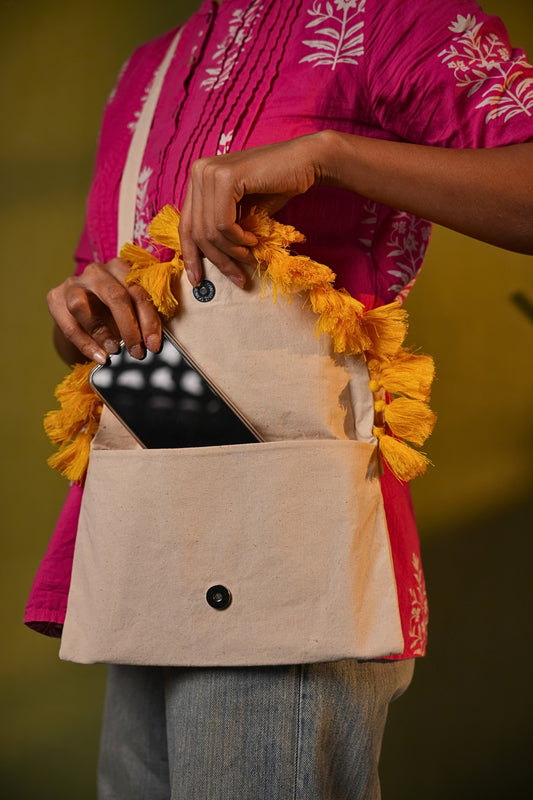 Bagh-e-Gul Handcrafted Sling Bag