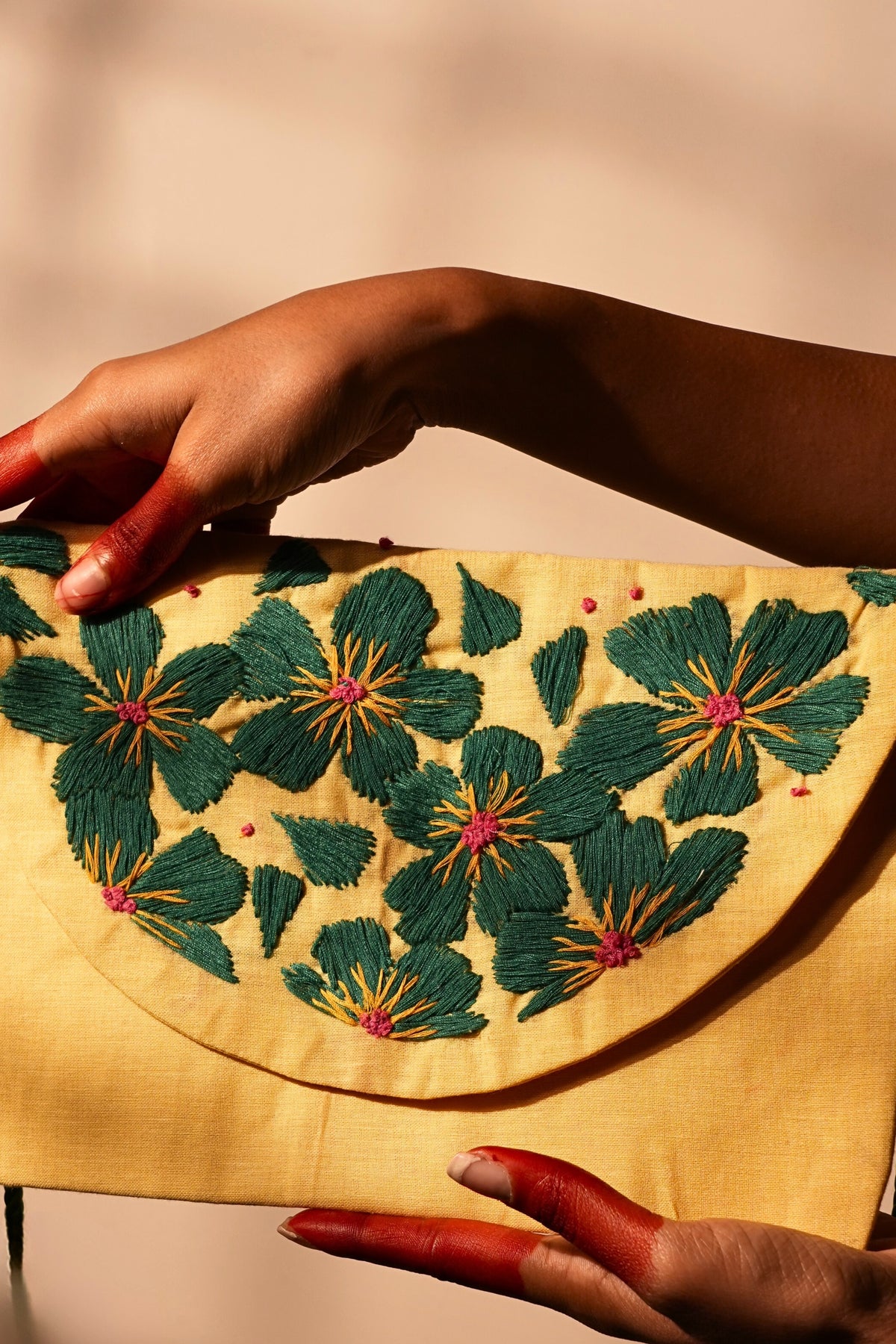 Puspanjali Embroidered Sling Bag
