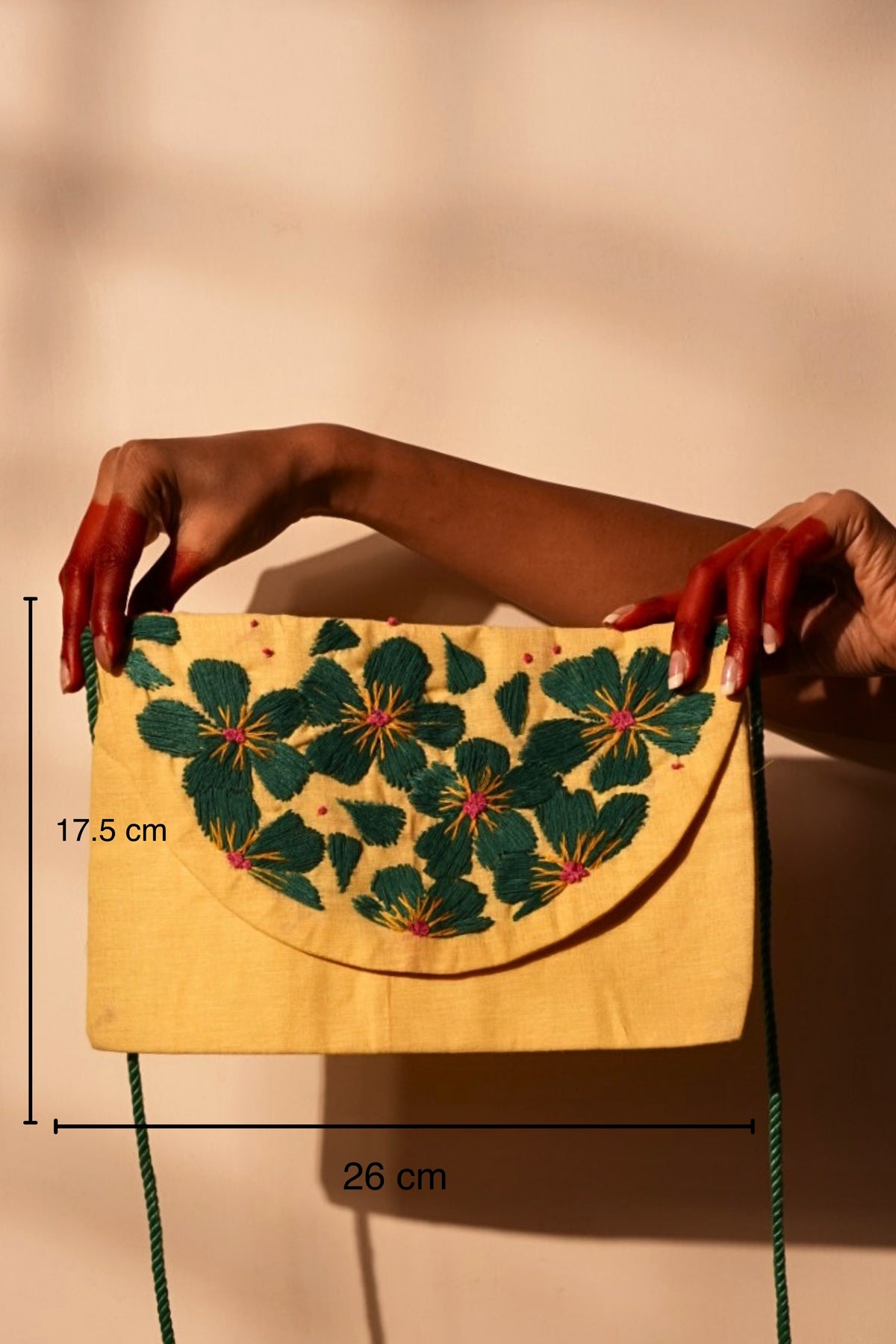 Puspanjali Embroidered Sling Bag